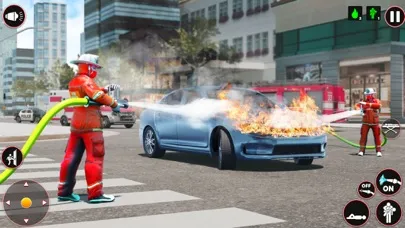 Firefighter Truck Games 3D 스크린샷