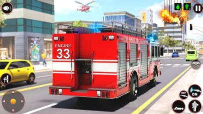 Firefighter Truck Games 3D 스크린샷