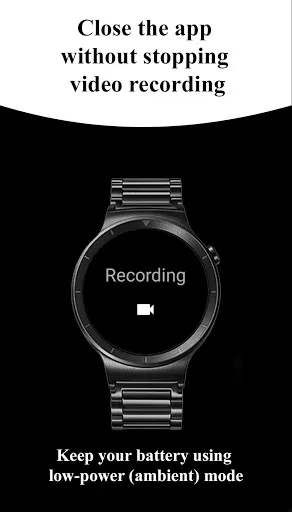 Zrzuty ekranu Camera Control for Wear OS