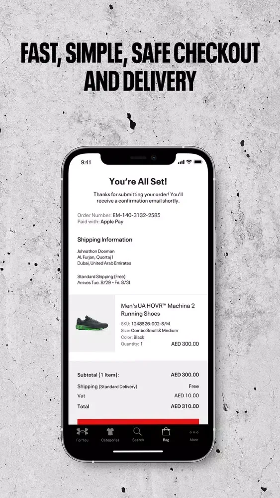 Under Armour ME - Shop Online Screenshots