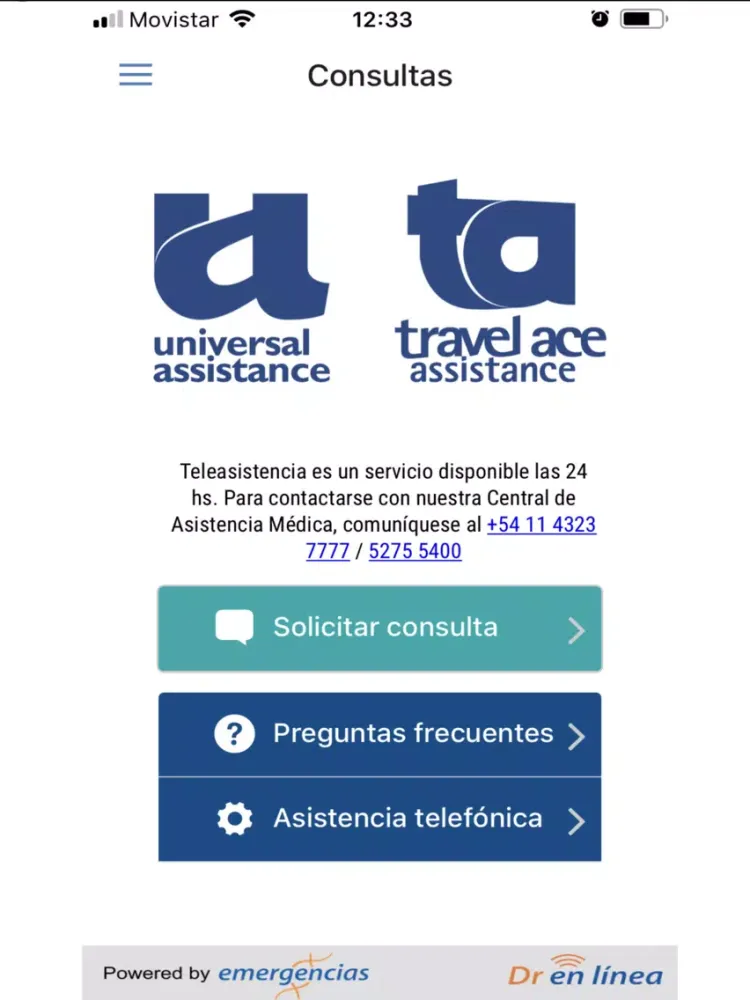 UA Teleasistencia Médica iPad  سکرین شاٹس