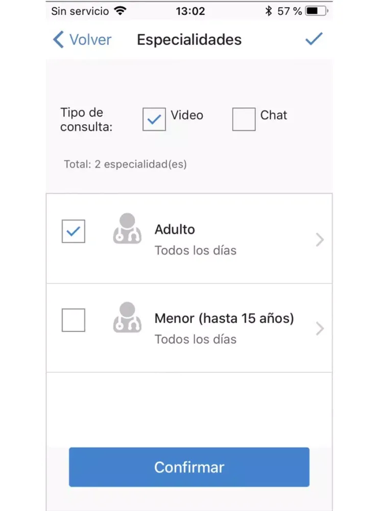 UA Teleasistencia Médica iPad  سکرین شاٹس