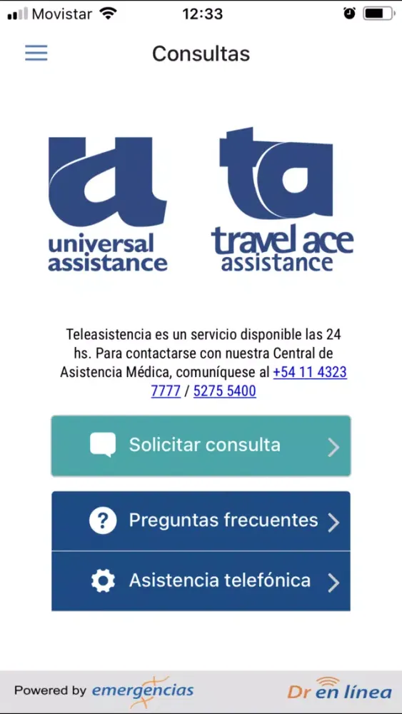 UA Teleasistencia Médica سکرین شاٹس