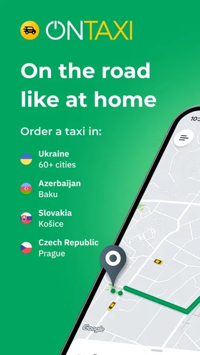 Captures d'écran de OnTaxi: order a taxi online