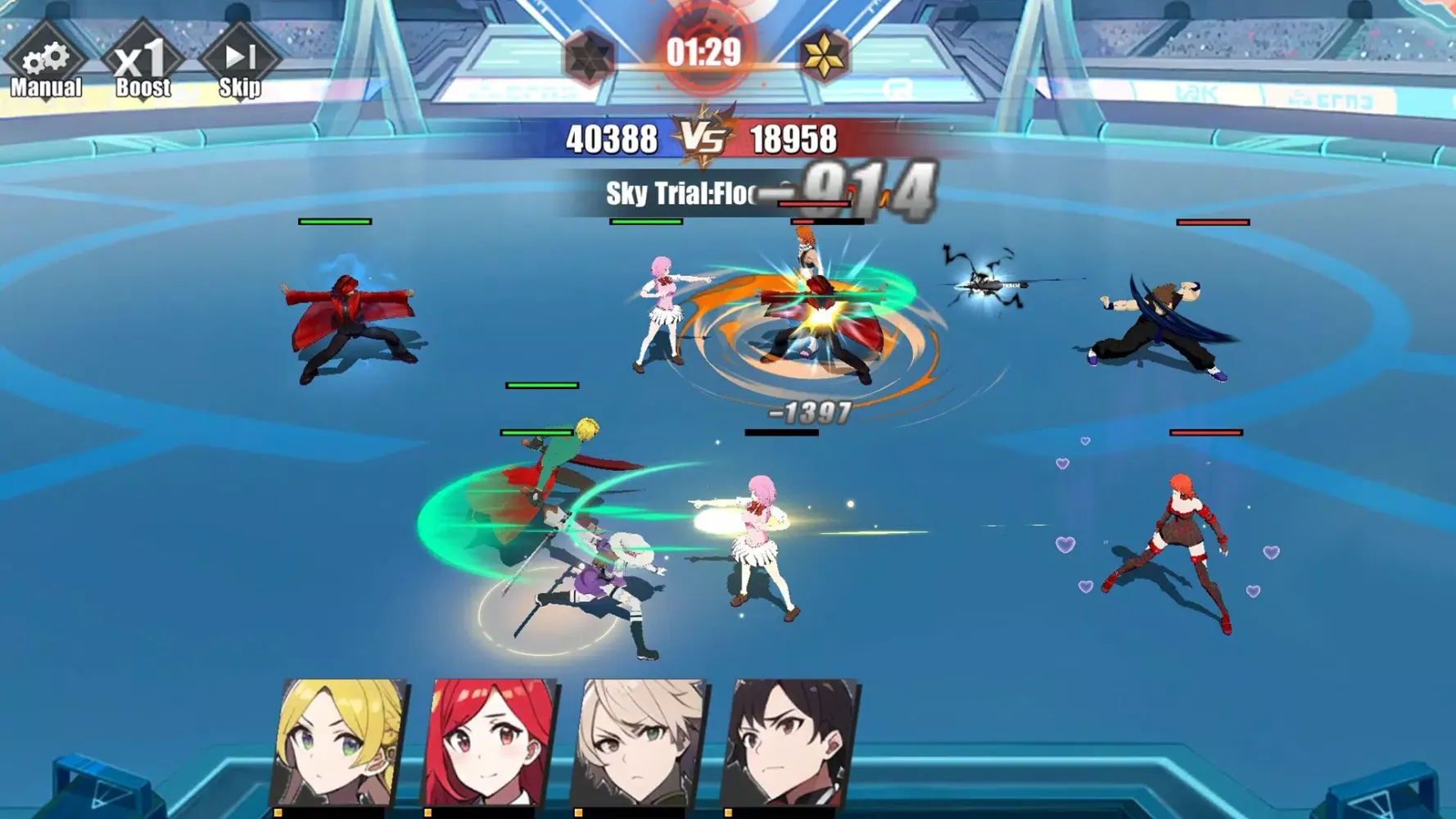 Allstar War スクリーンショット