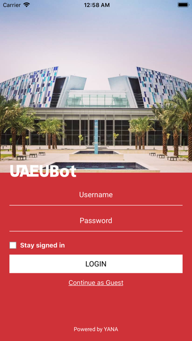 Capturas de pantalla de UAEUBot
