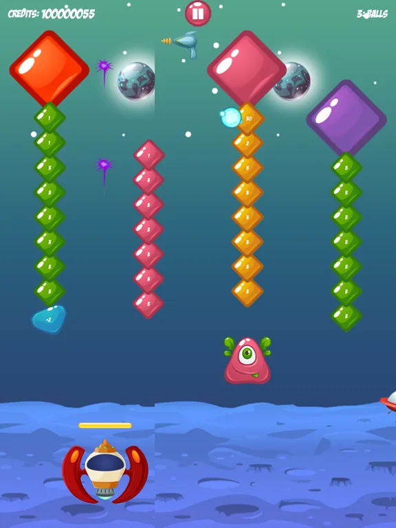 صور Cosmo Paddle Ball Game iPad 