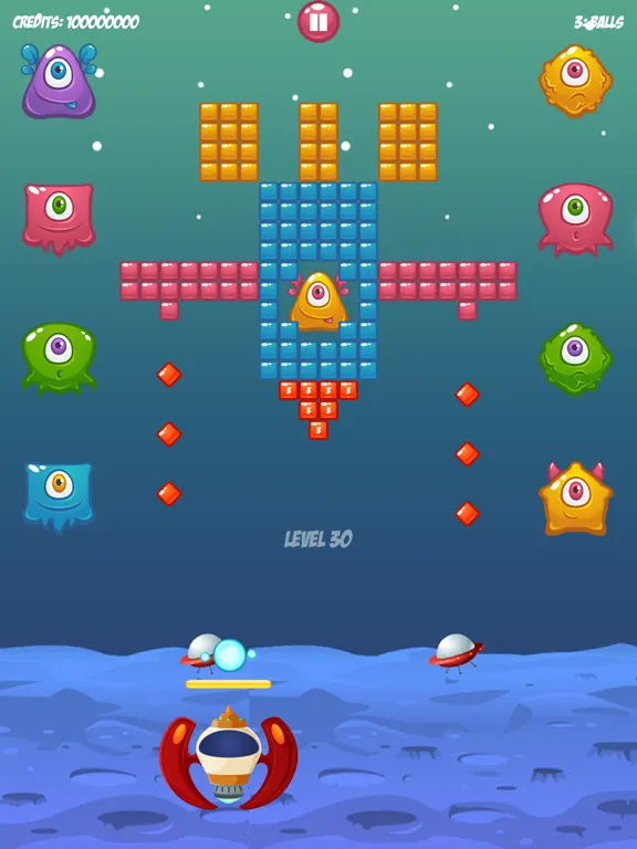 صور Cosmo Paddle Ball Game iPad 