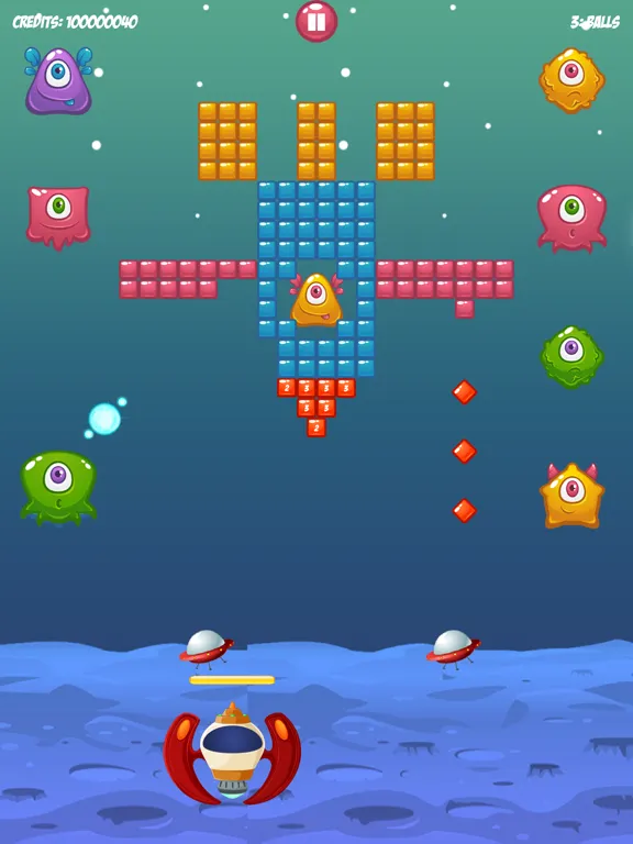 صور Cosmo Paddle Ball Game iPad 