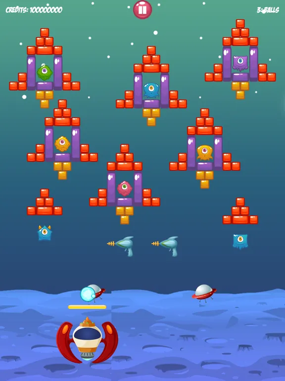 صور Cosmo Paddle Ball Game iPad 