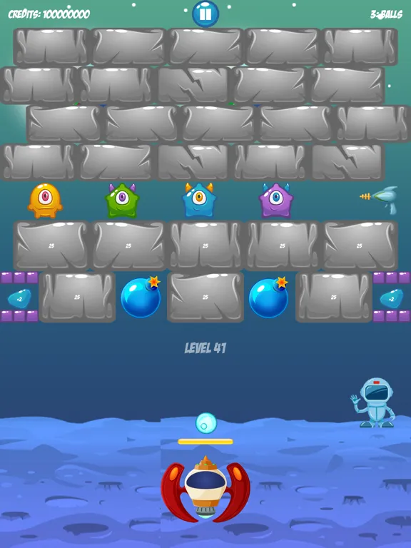 صور Cosmo Paddle Ball Game iPad 