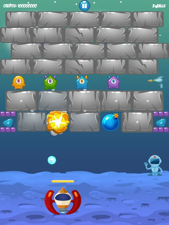 صور Cosmo Paddle Ball Game iPad 