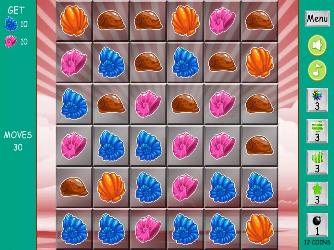 Capturas de pantalla de Coral Crush - Water Search iPad 
