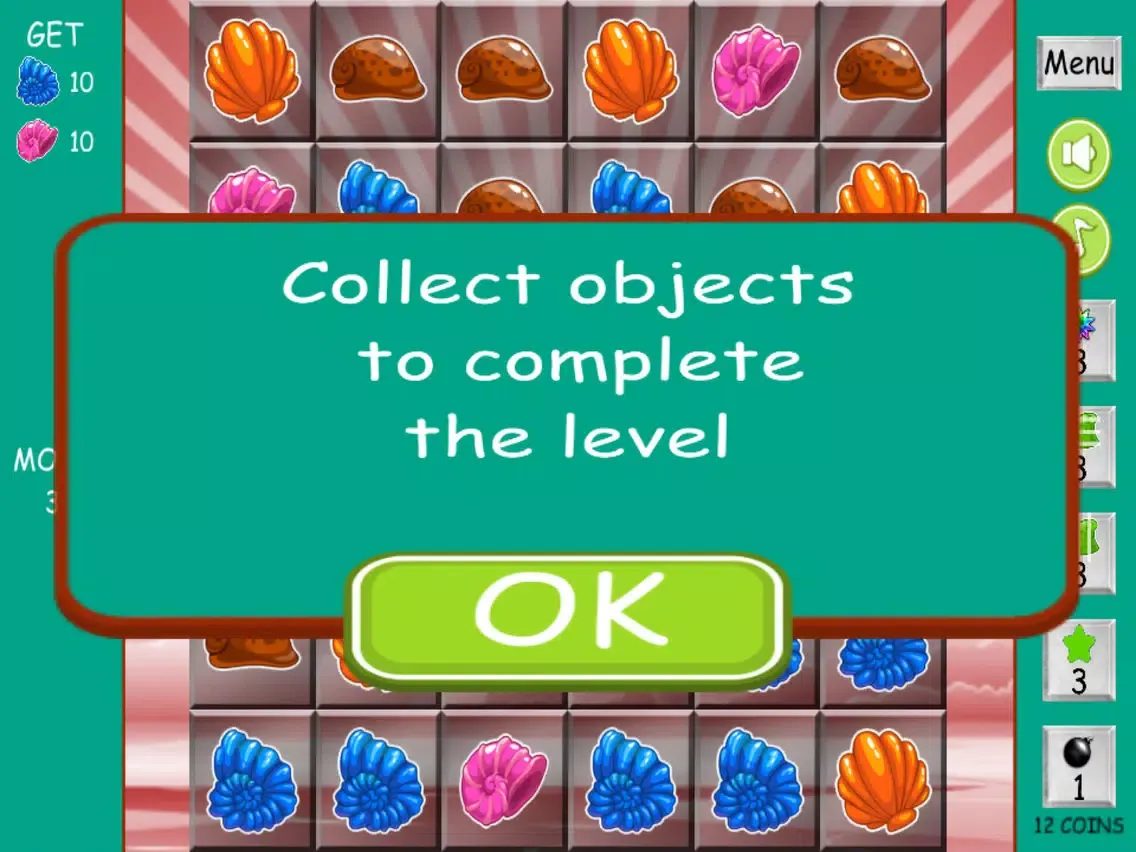 Capturas de pantalla de Coral Crush - Water Search iPad 