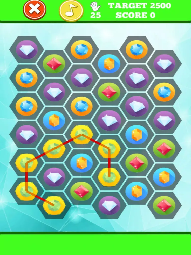Incredible Crystal Blast iPad  Screenshots