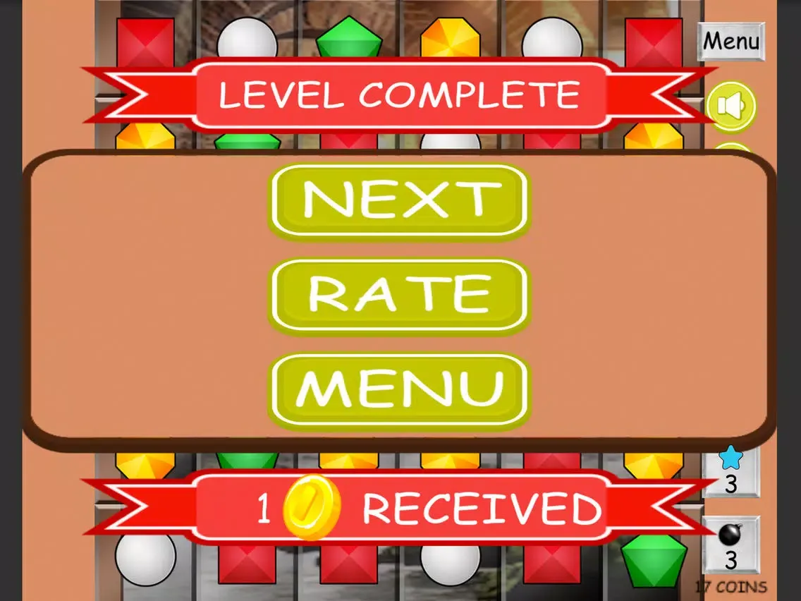 Tangkapan layar Jewel Legend - Shining Match iPad 