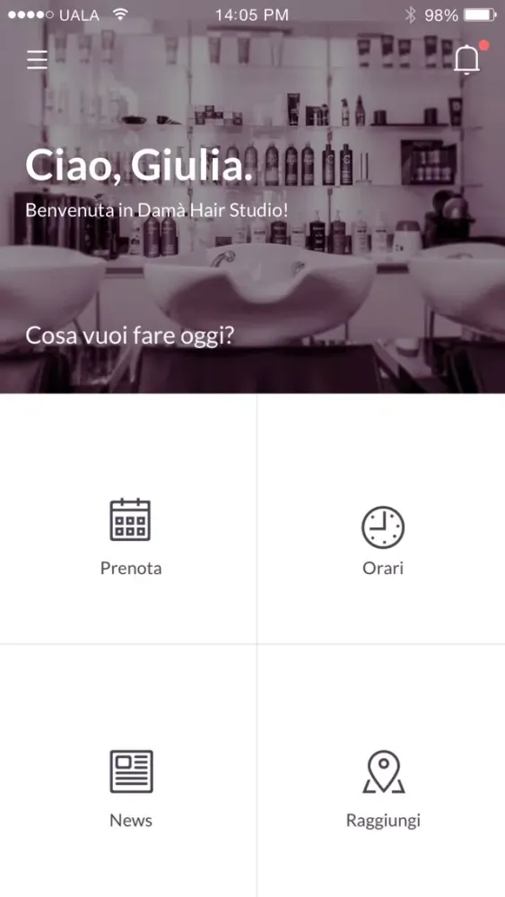 DAMA' Hairstudio स्क्रीनशॉट