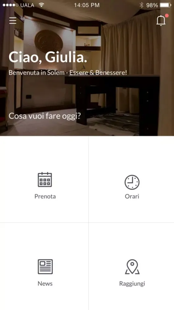 ภาพหน้าจอของ Solem - Essere & Benessere