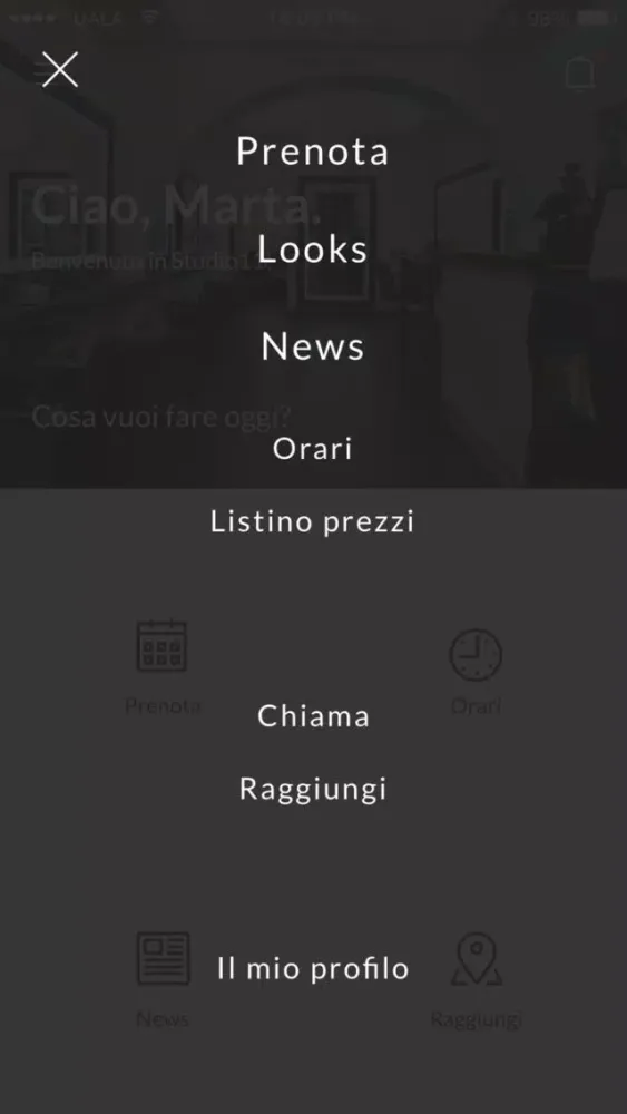 Screenshot di Studio 11