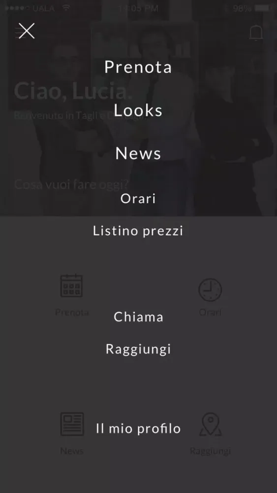 Zrzuty ekranu Tagli e Dettagli