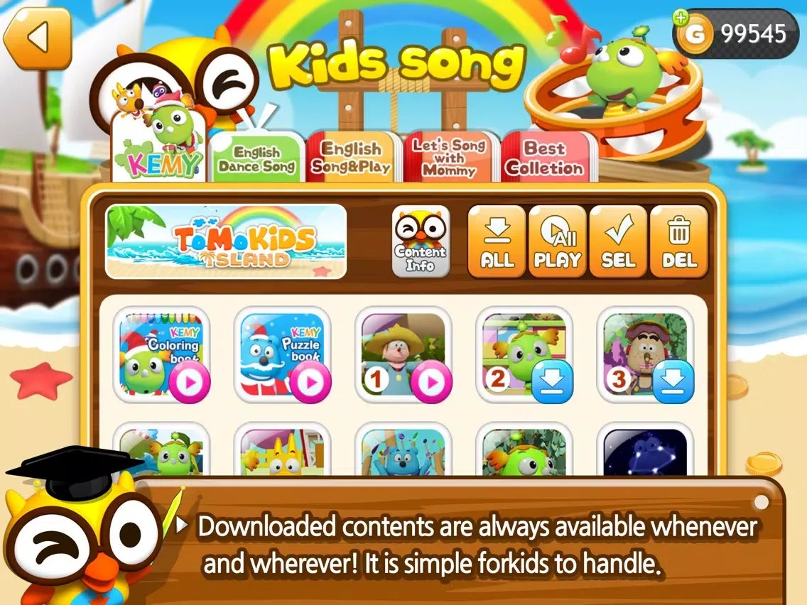 ToMoKiDS iSLAND Global iPad 应用截图