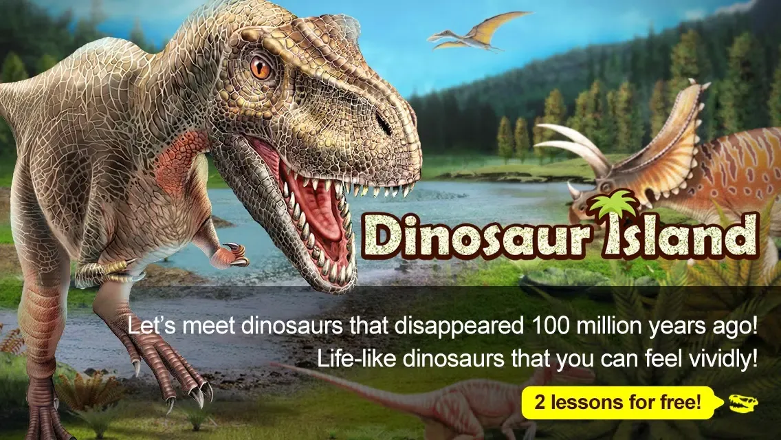 Скриншоты Dinosaur Island by ToMoKIds