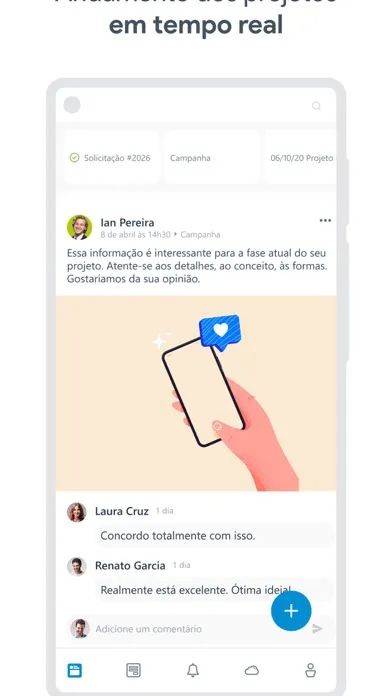 Capturas de tela do Agência ECOM