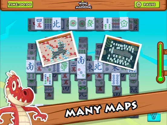 Capturas de pantalla de Solitaire Mahjong King Tiles iPad 