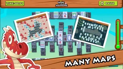 Capturas de pantalla de Solitaire Mahjong King Tiles