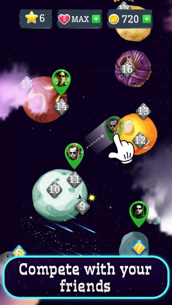 Tangkapan layar Space Lazors - puzzle saga