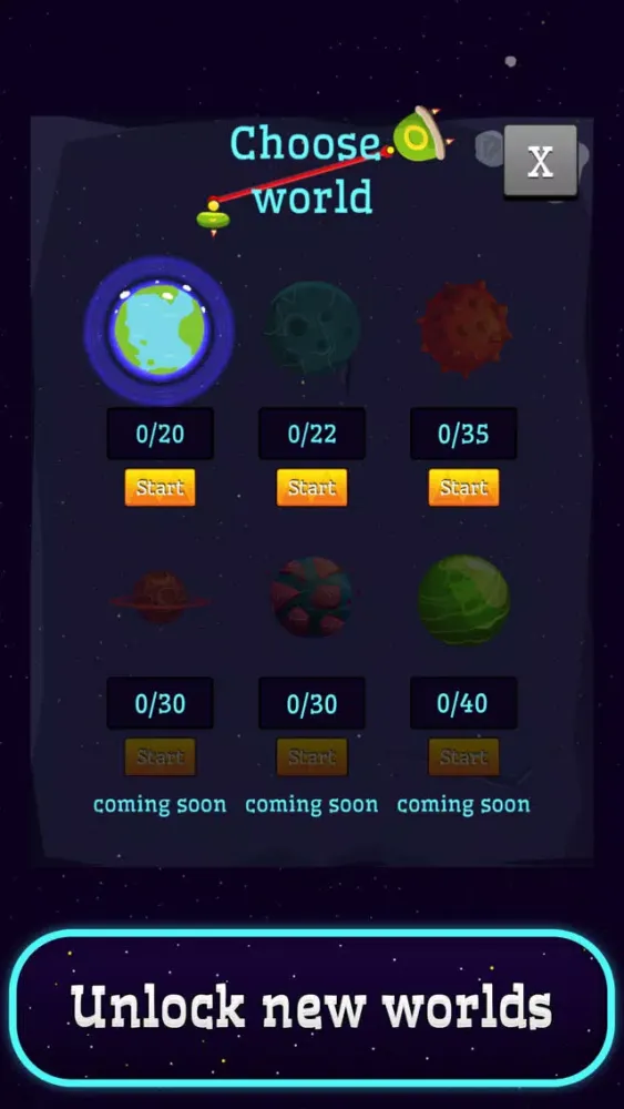 Tangkapan layar Space Lazors - puzzle saga