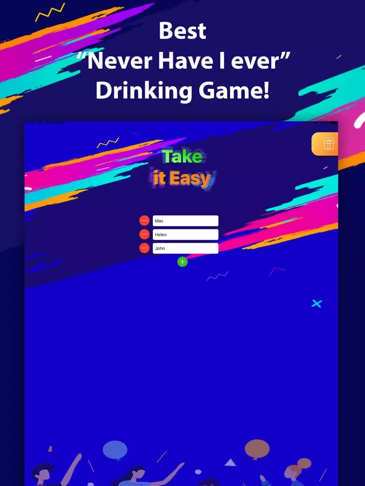 Never Have I Ever - Party iPad 应用截图