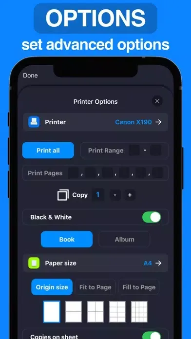Smart Air Printer App - Print Screenshots