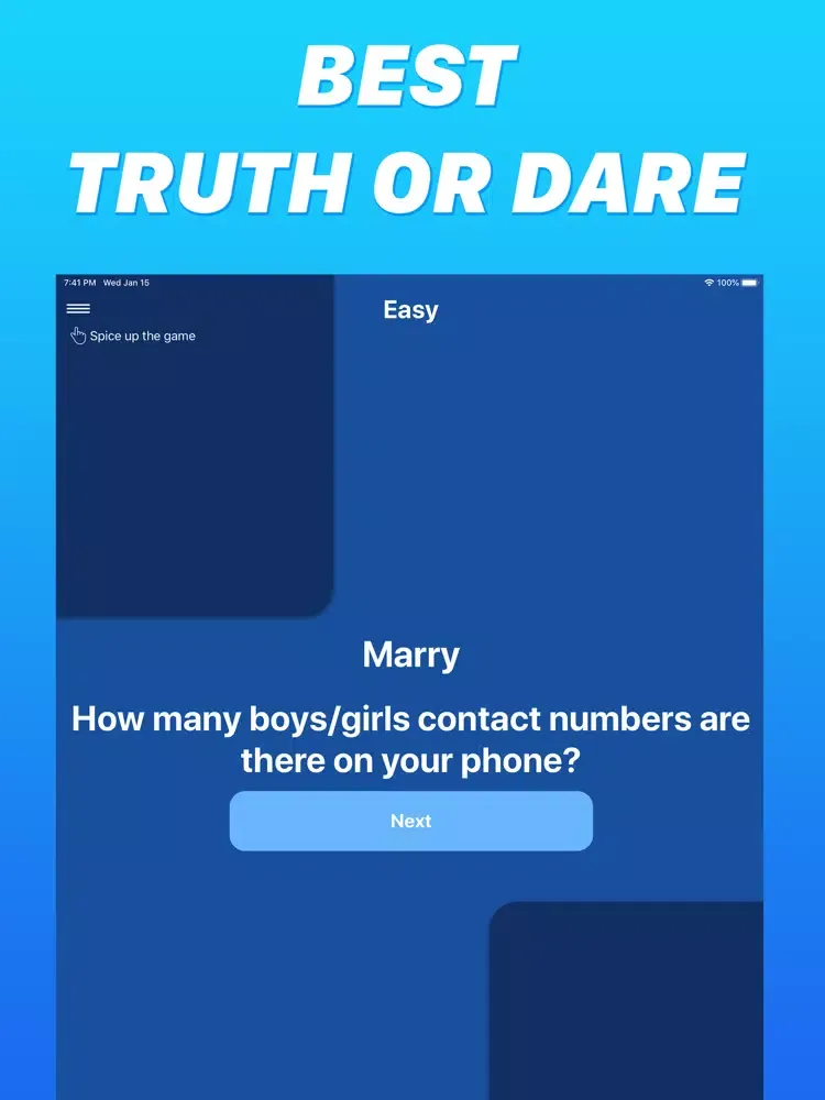 صور Truth or Dare - Couple Game iPad 
