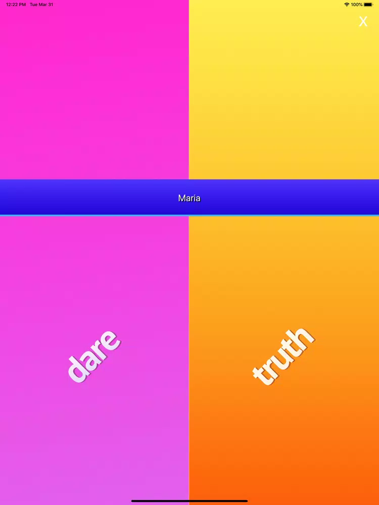 Screenshot di Truth or Dare?! Dirty! iPad 