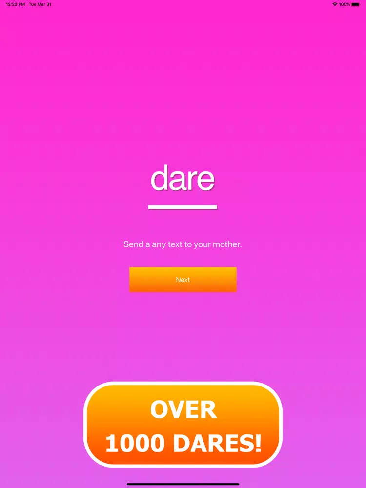 Screenshot di Truth or Dare?! Dirty! iPad 