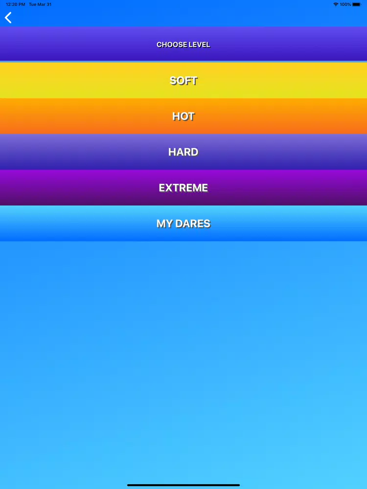 Screenshot di Truth or Dare?! Dirty! iPad 