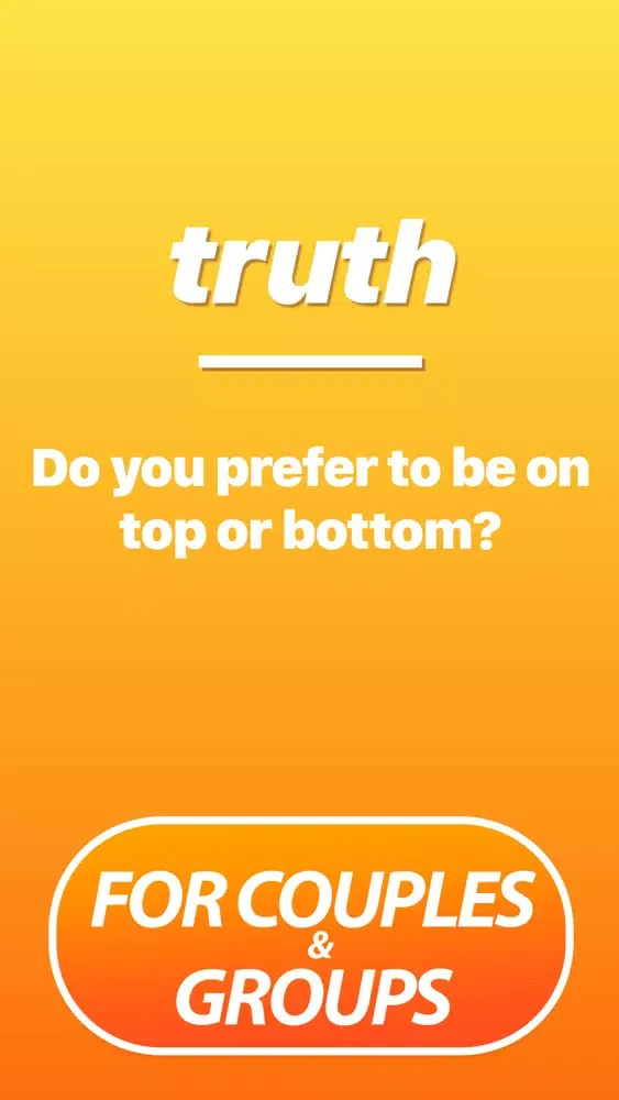 Truth or Dare?! Dirty!应用截图