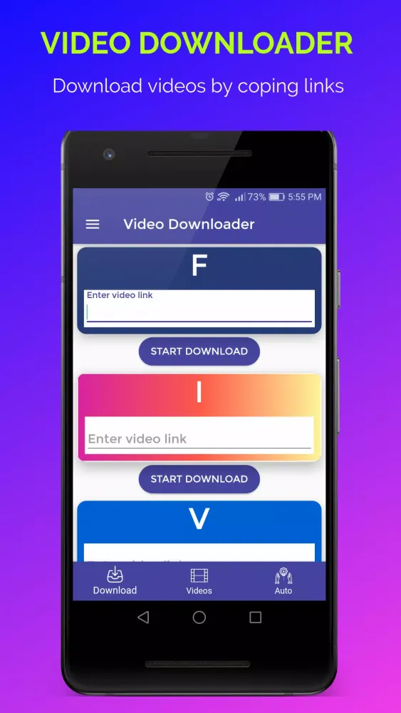 Capturas de pantalla de Thabet HD Downloader