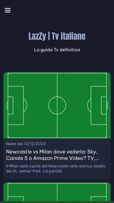 Captures d'écran de LazZy | Tv italiane