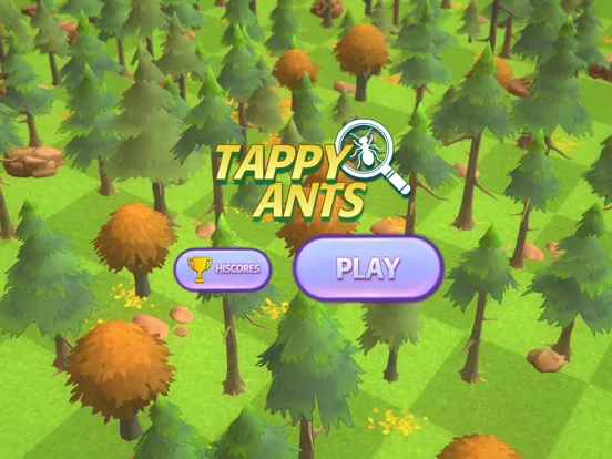 Tangkapan skrin Tappy Ants iPad 