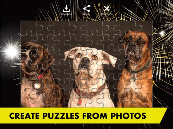 Zrzuty ekranu Fantastic Jigsaws iPad 