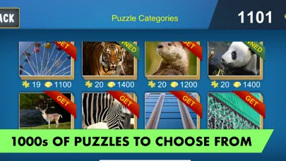 Zrzuty ekranu Fantastic Jigsaws