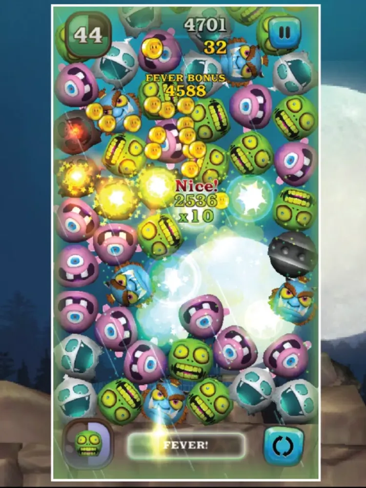 Spooktacular Creeps - monster match-3 puzzler iPad  Screenshots