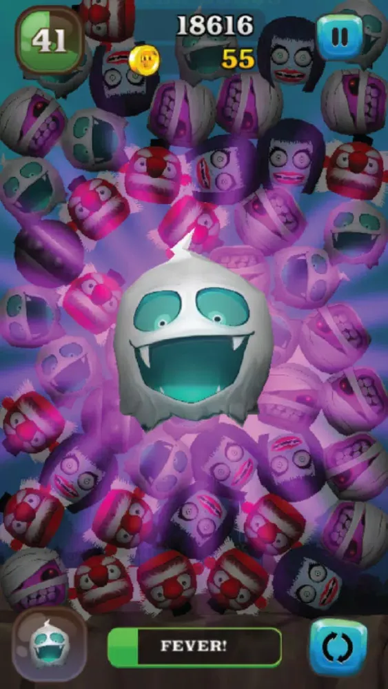 Spooktacular Creeps - monster match-3 puzzler Screenshots