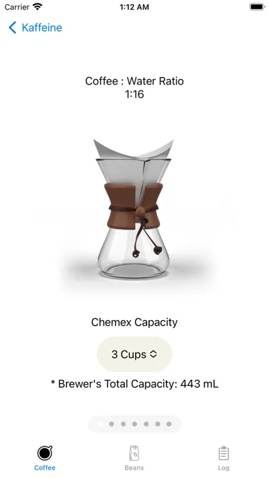 Kaffeine: Coffee Brewing Guide Screenshots