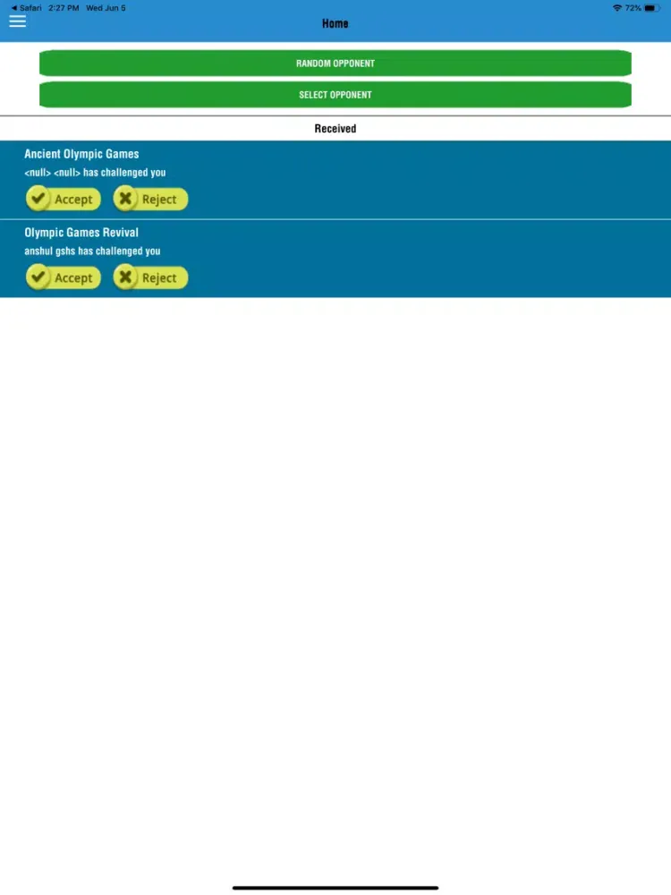 Zrzuty ekranu EYOF Quiz Game iPad 