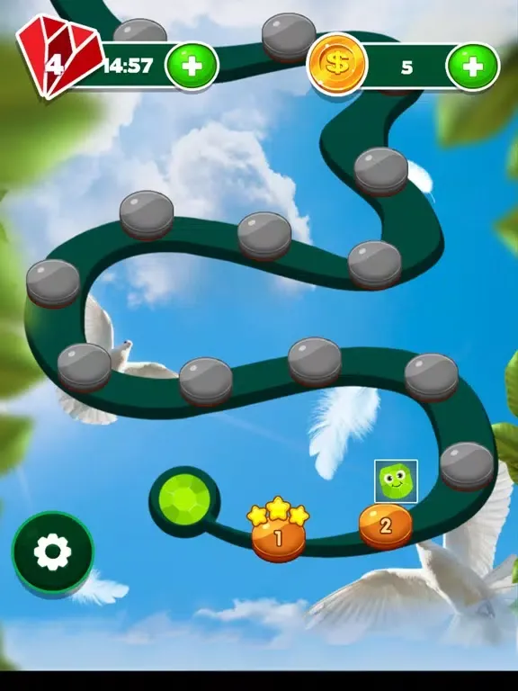 1001 Pierres Match 3 iPad  سکرین شاٹس