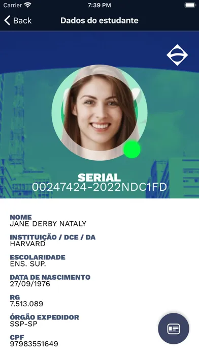 Carteira Digital do Estudante Ekran Görüntüleri