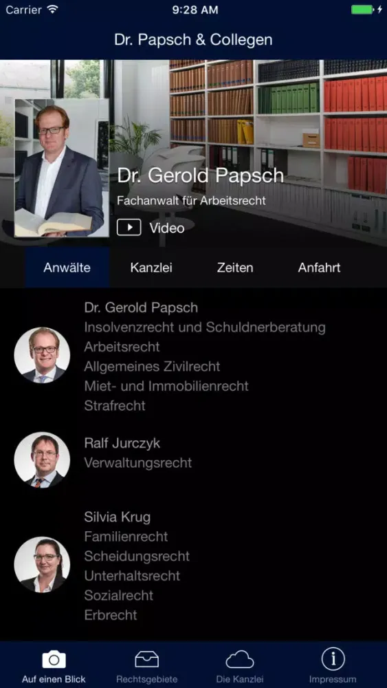 Rechtsanwälte Dr. Papsch & Collegen应用截图